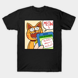 Comic cat talk T-Shirt
